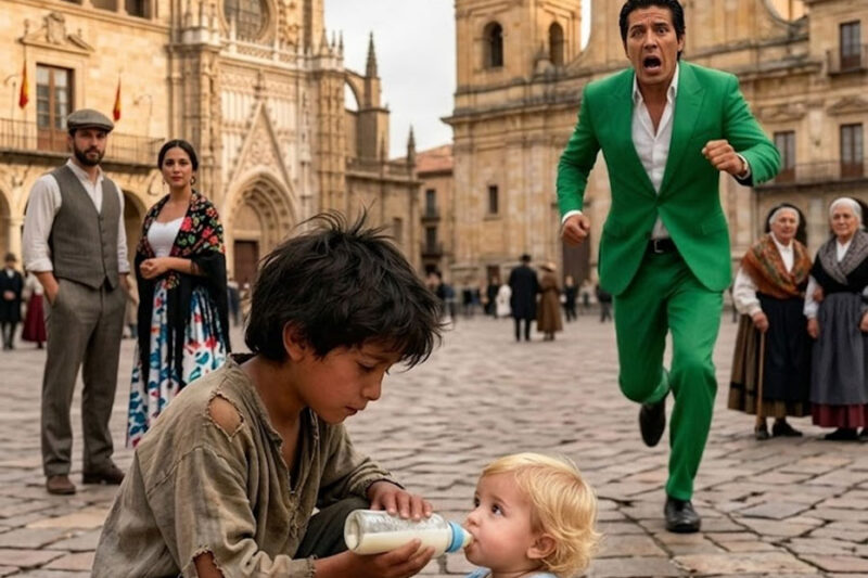 LOS MÉDICOS ME DIJERON QUE MI HIJA JAMÁS HABLARÍA… HASTA QUE UNA NIÑA POBRE SE ACERCÓ CON UN FRASCO DORADO