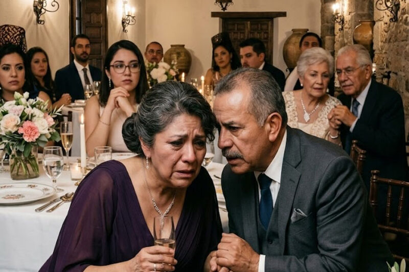 En la noche más “feliz” de mi vida, entre mariachis, copas doradas, fotos familiares y aplausos de todos, descubrí que mis propios hijos habían convertido nuestro aniversario número cuarenta en una emboscada para encerrarnos, robarnos la casa y arrebatarnos la dignidad; esta es la historia de Rosaura y Valdemar, un matrimonio mexicano que sobrevivió a la pobreza, levantó su hogar con sus manos, lo dio todo por sus hijos y terminó huyendo en ropa de fiesta para salvarse de la traición más cruel que puede romper el corazón de una madre…