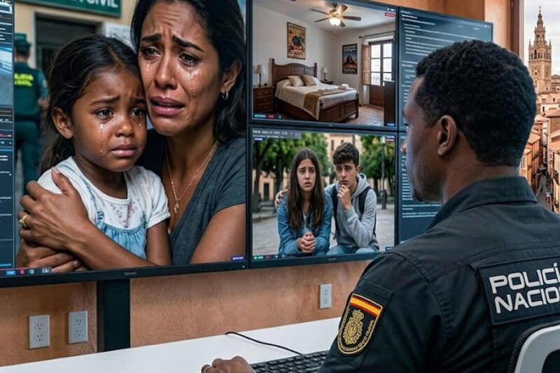 El multimillonario fingió ir a Europa… Pero lo que vio a través de las cámaras ocultas entre su ama de llaves y sus hijas lo dejó paralizado.