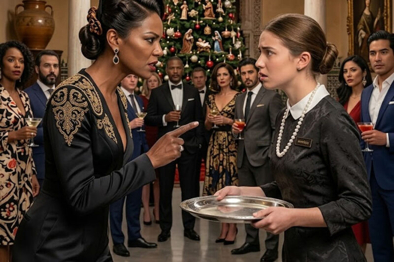 “¡Ese collar pertenecía a mi hija!”, gritó el multimillonario… Hasta que la criada susurró algo que hizo que toda la habitación quedara en silencio.