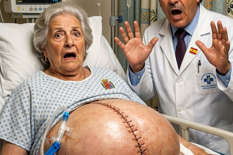 Una mujer de 65 años descubrió que estaba embarazada. Pero cuando llegó el momento de dar a luz, el doctor la examinó y quedó en shock por lo que vio…