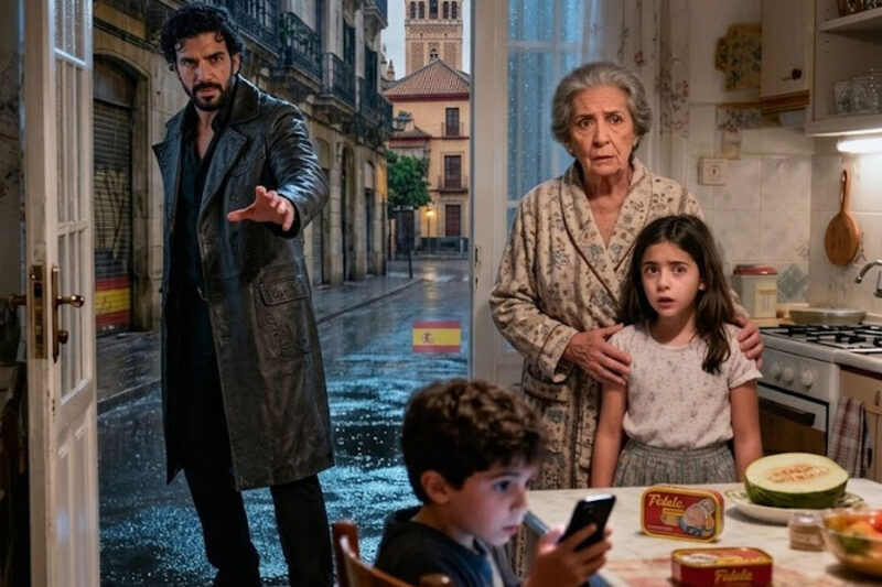 Cuando llamaron a la puerta, Ana sintió que la noche entera se quedaba quieta.