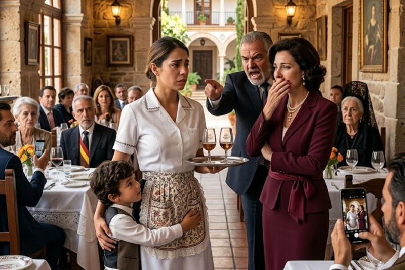 El dueño del restaurante contrató a una prisionera como camarera porque ella salvó a su hijo… Y tan pronto como esto salió a la luz…