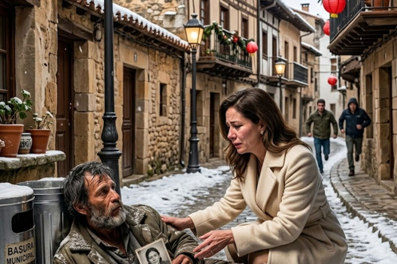 Compadeciéndose del indigente que yacía en el cubo de basura, la joven adinerada lo invitó a su mansión. Y cuando, a la mañana siguiente, echó un vistazo a escondidas al dormitorio, quedó atónita…