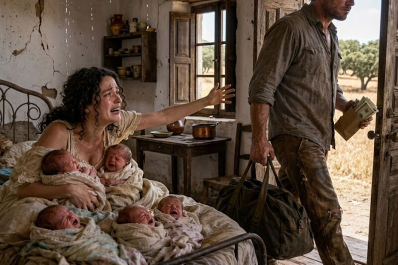 Llamó a sus 5 hijos recién nacidos una maldición; 30 años después, regresó arrastrándose al ver sus nombres en la portada.