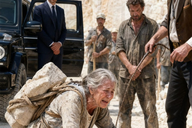 Tu tío llamó a tu madre “vieja inútil” mientras ella cargaba piedras; entonces tú bajaste del camión blindado y compraste la cantera que los arruinó a todos.