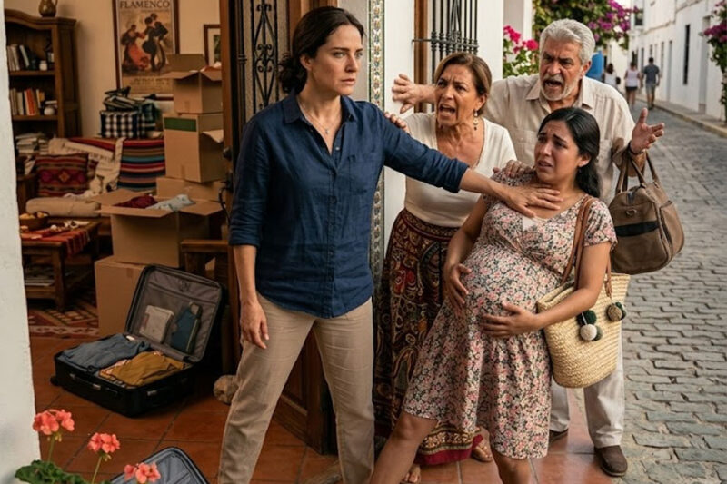 Mi hermana, mis padres y su flamante viaje a Cancún valieron más para ellos que despedir a mi hijo de doce años; cuando volvieron de la playa, encontraron sus cosas apiladas, las cerraduras cambiadas, el dinero cortado y a una mujer que por fin dejó de ser su salvavidas…