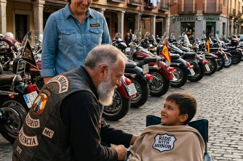 Mi hijo de 6 años se estaba muriendo de cáncer y su último deseo era ver una motocicleta. Pedí a algunos motociclistas en Facebook. 12,000 se presentaron y le regalaron su último día perfecto, pero fue lo que hicieron una semana después de su muerte lo que dejó al mundo entero sin palabras.