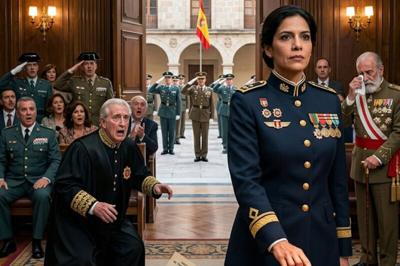 AGENTE DEL ICE AGREDE A GENERAL LATINA – MINUTOS DESPUÉS… 50 SOLDADOS ARMADOS IRRUMPEN EN LA CORTE