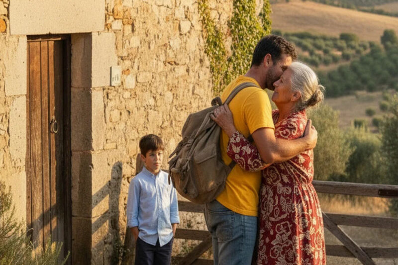 “Mi tío acababa de salir de prisión; toda la familia le dio la espalda. Pero mi madre, con lágrimas en los ojos, le dio la bienvenida a casa. Ella nunca imaginó que ese único acto de compasión descubriría un secreto enterrado durante décadas…”