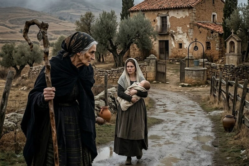 Su cuñado la abandonó con 2 hijos enfermos… pero la “bruja” del pueblo reveló un secreto terrible