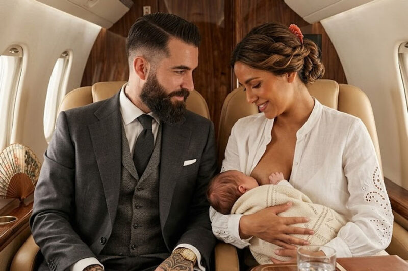 El Bebé Lloraba Sin Parar En El Avión Hasta Que Una Desconocida Hizo Lo Impensable Y El Patrón Tomó Una Decisión Que Paralizó A Todo El País