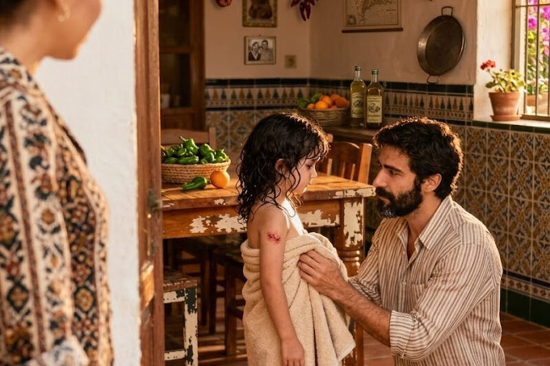 Mi hija cambió poco a poco… siempre en silencio, especialmente cada vez que su padrastro se encargaba de bañarla. Intenté no pensar mal, convencerme de que todo estaba bien… hasta que un día regresé a casa antes de lo esperado. Lo que vi al abrir la puerta me dejó completamente paralizada… y en ese instante entendí que algo no encajaba, que había una verdad oculta que llevaba demasiado tiempo sin salir a la luz.