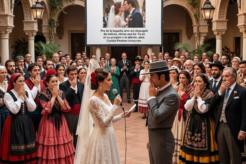 Nadie notó su presencia cuando se sentó en la primera fila… parecía un invitado más, silencioso y paciente. Pero a medida que todo comenzaba, una tensión extraña llenó el ambiente, como si algo inevitable estuviera a punto de ocurrir. Lo que nadie imaginaba era que ese día, frente a todos, el karma finalmente iba a cobrar su deuda… y lo haría de una forma imposible de ignorar.