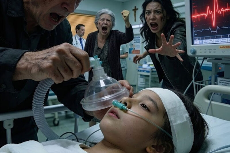 Mientras mi hija de siete años luchaba por su vida en una cirugía cerebral, mis padres estaban ocupados organizando una fiesta para su “nieto favorito”, simplemente porque había perdido una partida de ajedrez. Tres años después, mi padre acabó en el hospital…