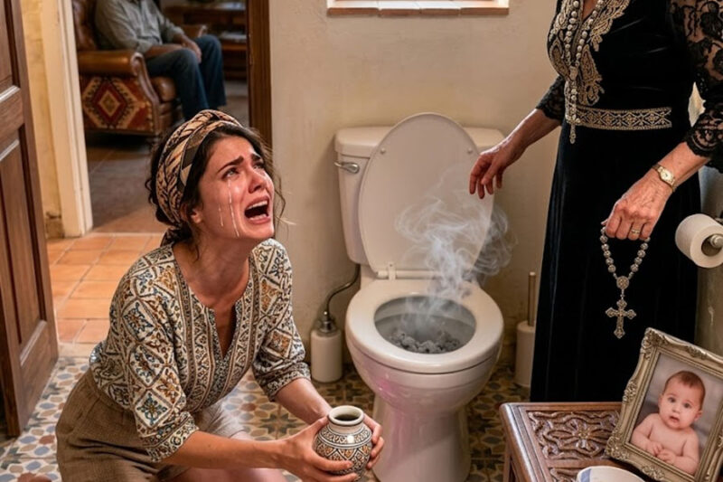 Sorprendí a mi madre tirando del inodoro con el trasero de mi bebé. «Estás haciendo que la casa sea deprimente», dijo. «Tu hermana está embarazada. No necesita esta energía». La urna vacía se me cayó de las manos. Yo…
