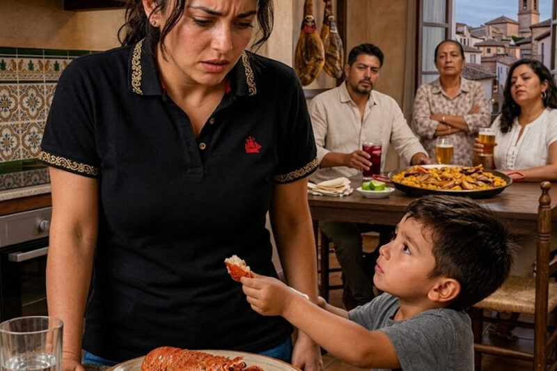 El día que mi hijo de 5 años recogió comida del suelo para dársela a su mamá