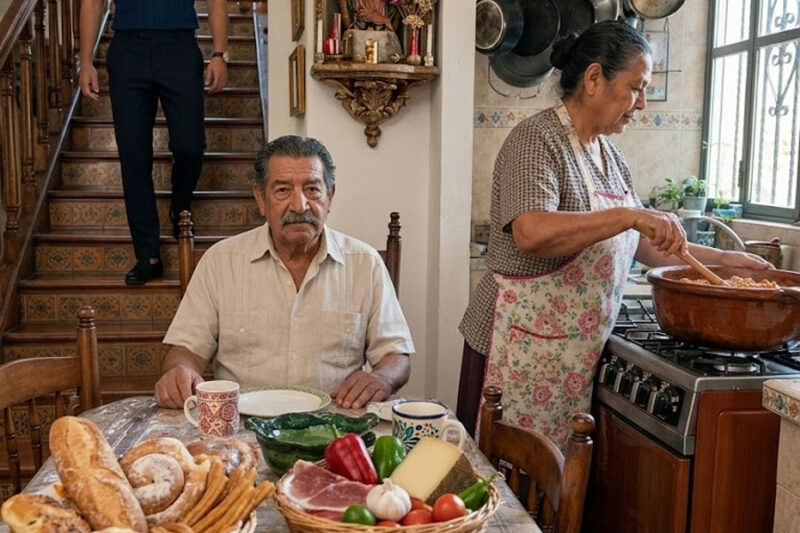 Anoche su hijo la golpeó y al amanecer ella le sirvió el último desayuno de su vida en esa casa