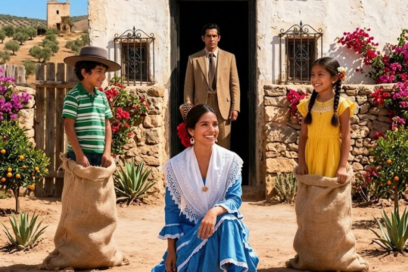 **EL EMPRESARIO REGRESÓ A SU PUEBLO CON SUS HIJOS… Y LA MUJER DE LA LIMPIEZA HIZO ALGO QUE NADIE ESPERABA**