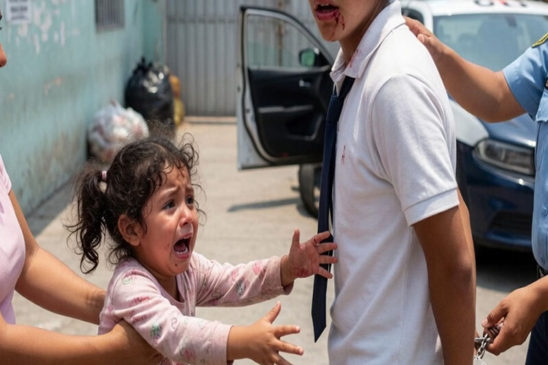 Un muchacho de 17 años fue esposado por culpa de una mentira familiar: su padrastro lo acusó, su madre le creyó y una niña quedó atrapada en medio del horror