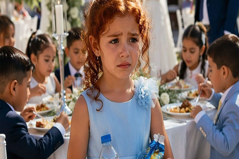 El día de la boda, dejaron a mi hija sin comida frente a todos por un “ajuste importante”… pero cuando vi quién ocupó su lugar en la mesa familiar, entendí que aquella novia escondía algo mucho más humillante