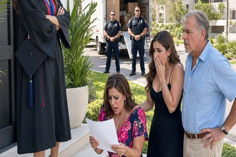 Después de años siendo la hija invisible, mis padres llegaron con mi hermana y una mudanza para echarme de la casa que mis abuelos me dejaron: “o firmas hoy, o te sacamos antes del viernes”