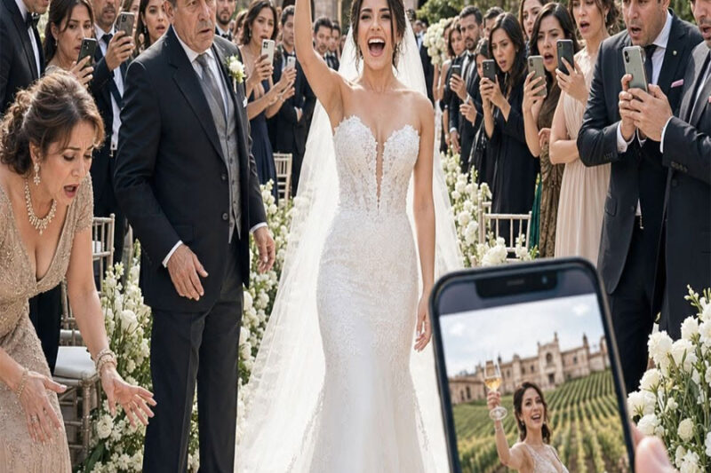 Mi familia me pidió cancelar mi boda porque la de mi hermana “sí era importante”, así que fingí aceptar, guardé silencio durante meses y preparé una ceremonia lejos de todos, sin imaginar que esa noche ellos terminarían brindando con algo que llevaba mi nombre