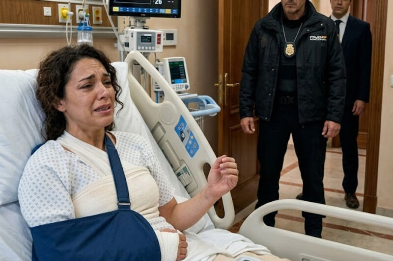 En la cama del hospital, su esposo la obligó a levantarse para cocinarle a su mamá… pero quien entró por la puerta destruyó toda su mentira