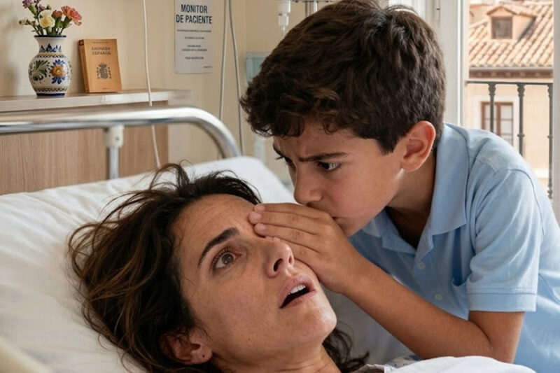 Despertó del coma y oyó a su hijo decir: “Mamá, no abras los ojos”… porque su esposo y su hermana ya estaban repartiendo su vida