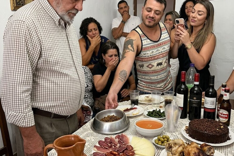 Le sirvió croquetas de perro a su papá en sus 70… pero no sabía que el viejo ya tenía todas las pruebas