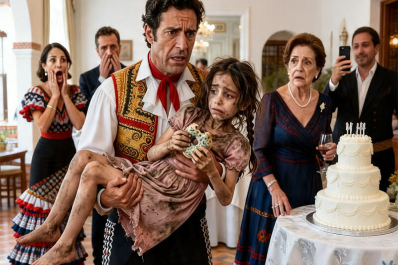 La niña buscaba comida en la basura mientras su abuela celebraba con lujo… y un empresario descubrió la mentira que destruyó a su familia