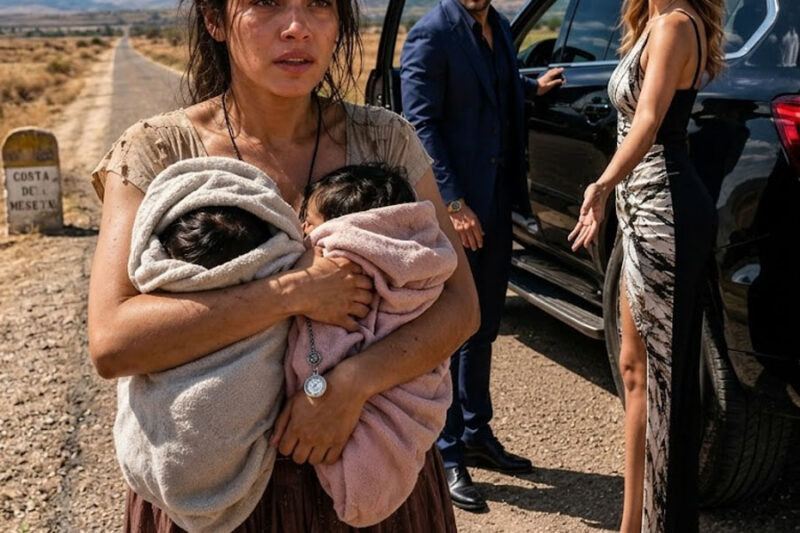 Se Divorció de Su Esposa por una Mentira… 1 Año Después la Encontró en una Carretera con Gemelos que Tenían Sus Mismos Ojos