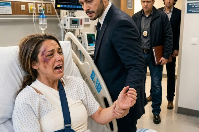 Su esposo la quiso sacar del hospital para cocinarle a su mamá… sin imaginar que la policía ya sabía quién la había atropellado