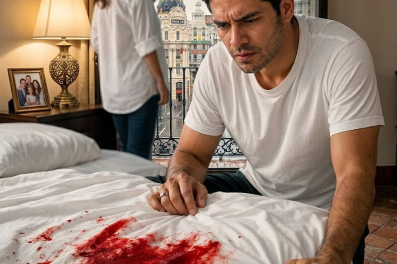 La Mancha Roja En La Sábana Lo Dejó Helado… 1 Mes Después Su Exesposa Le Reveló Lo Que Nadie Debía Saber