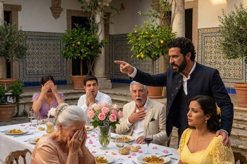 Mi suegra humilló a mi madre por “ser de rancho” y mi esposo la abofeteó… saqué 1 carpeta azul, destapé su peor secreto y cancelé 3 bodas en 10 minutos.