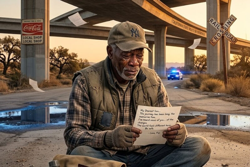 Tengo 72 años. Gasto mi pensión escondiendo mochilas debajo de los puentes. La semana pasada encontré una nota dentro de una que me hizo caer de rodillas.