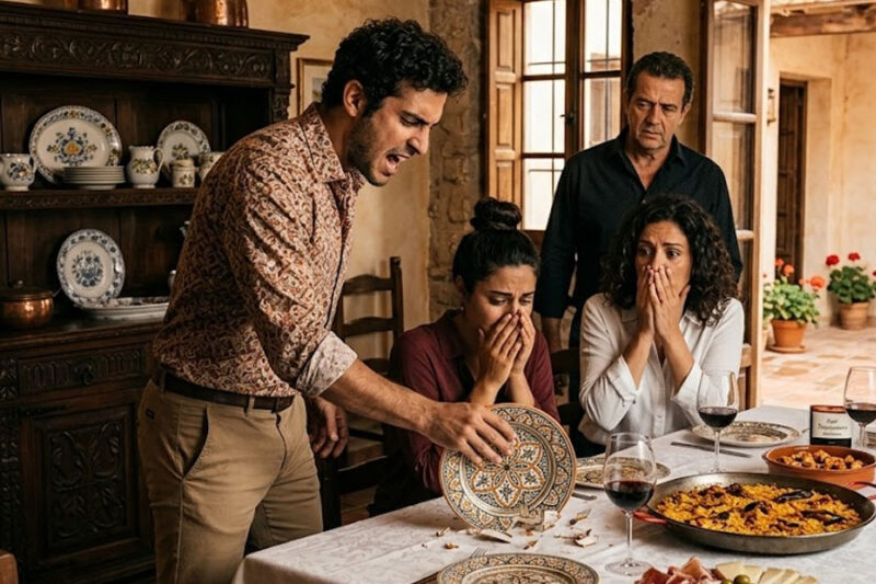 Su esposo le rompió un plato en la cabeza en plena cena por no regalarle su departamento a su suegra. Lo que ella hizo después dejó a toda la familia en la calle.