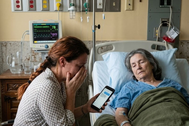 Mi esposo me abandonó durante los 90 días que mi madre luchó contra el cáncer. 1 año después, su propia madre sufrió 1 accidente y me exigió cuidarla. Mi respuesta lo dejó en la ruina total.