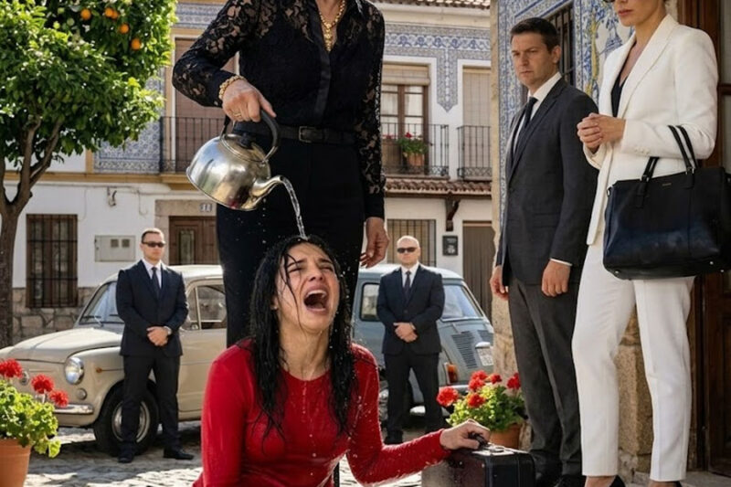 Mi suegra pensaba que yo era una ama de casa pobre e inútil… Luego me arrojó agua hirviendo, me echó de mi propia casa y, a la mañana siguiente, abrió la puerta a la policía, a un cerrajero y a mi abogado.