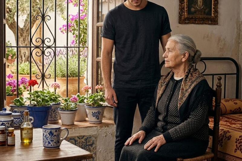 Me llevaron a una residencia de ancianos cuando mi nieto apenas tenía trece años. Cinco años después, cuando él cumplió dieciocho, vino a verme…