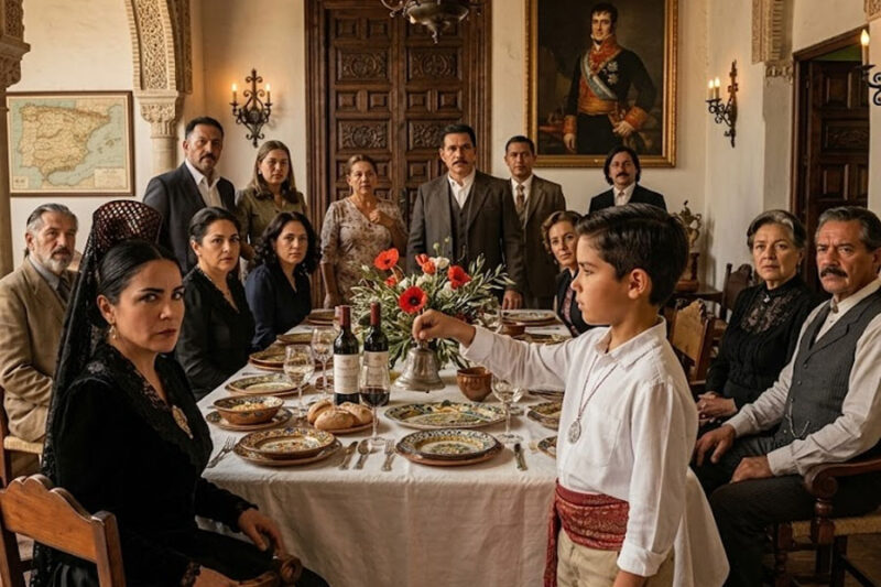 Mi sobrino me sonó una campana en la cena familiar y dijo: “Los sirvientes vienen cuando los llamas”… todos se rieron, hasta que recordé que la hacienda era mía y mi hermana llevaba 4 años viviendo ahí con una mentira.