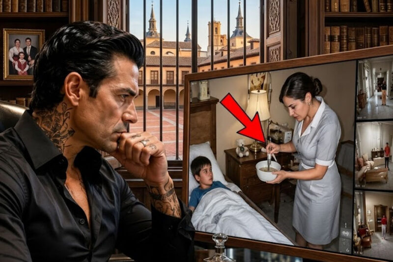 Contraté a una empleada con pasado sospechoso para cuidar a mi hijo de 7 años, y todos me dijeron: “Esa mujer te va a traicionar”; aun así escondí cámaras en la habitación, pero lo que grabaron no fue su culpa, sino una jeringa, un vaso de leche y una conspiración familiar lista para destruirme.