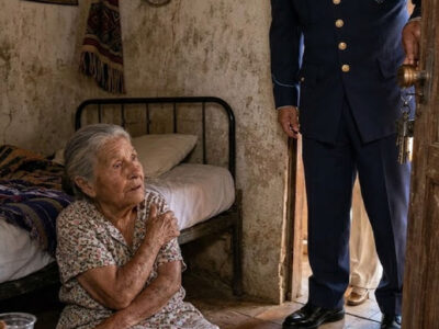 Volvió del operativo y halló a su madre encerrada por “demencia”, pero una cámara vieja reveló la traición que su esposa preparaba
