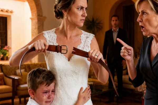 La noche de bodas descubrió los golpes del niño… y el secreto que la familia millonaria enterró con su madre