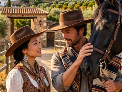 El Ranchero Rico Vino por su Caballo—Pero Vio a la Mujer Tras la Cerca