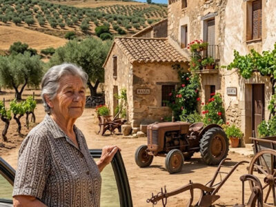 LA EMBARAZADA QUE SOLO TENÍA 61 DÓLARES COMPRÓ UN GRANERO EN UNA SUBASTA DE PUEBLO