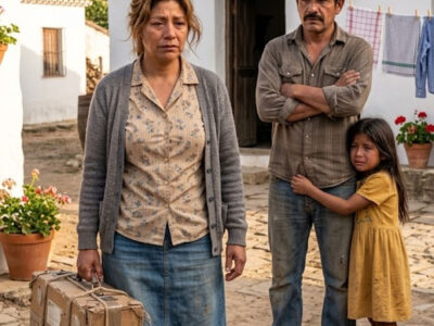 PART 2: Con 8 meses de embarazo, oí una voz en el cobertizo justo después de que mi marido me echara de casa mientras retenía a nuestra hija. «No tienes dinero, no tienes trabajo y nadie te va a creer». No discutí: llamé a la Guardia Civil y abrí la carpeta que intentaban esconder. Entonces vi mi nombre sobre unos contratos que yo jamás había firmado.