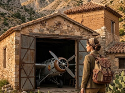 # ELLA HEREDÓ UN RANCHO DE MONTAÑA ABANDONADO, LUEGO ABRIÓ UN HANGAR SELLADO DURANTE 60 AÑOS Y ENCONTRÓ EL SECRETO QUE SU ABUELO SE LLEVÓ A LA TUMBA.