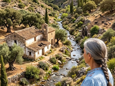 Viuda a los 57 años, encontró una escritura doblada en la Biblia de su difunto esposo; la condujo a una choza que nadie conocía.