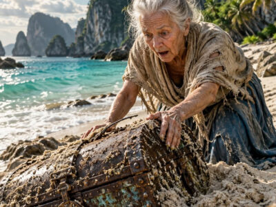 Mis hijos me dieron hasta el domingo para abandonar mi casa. Me fui con mi nieto a una isla abandonada… pero la vieja llave de mi padre escondía algo que ellos jamás imaginaron.